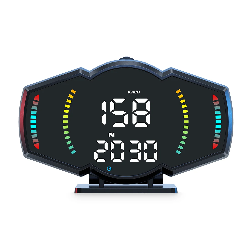 

G18 Large Screen GPS Head-Up Display HUD Digital Speedometer and Slope Meter with Clock Auto Electronics