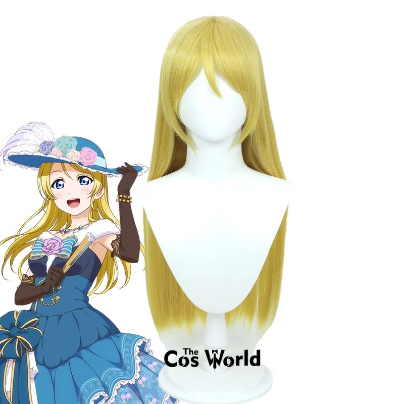 

Love Live Ayase Eli 70 см длинные Хэллоуин аниме косплей парики синтетические волосы + шапочка для парика