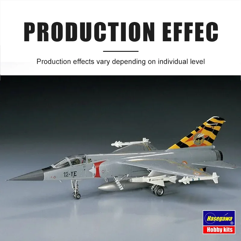 Hasegawa  Assembled Aircraft Model Kit 00234 French Mirage F.1C Fighter 1/72