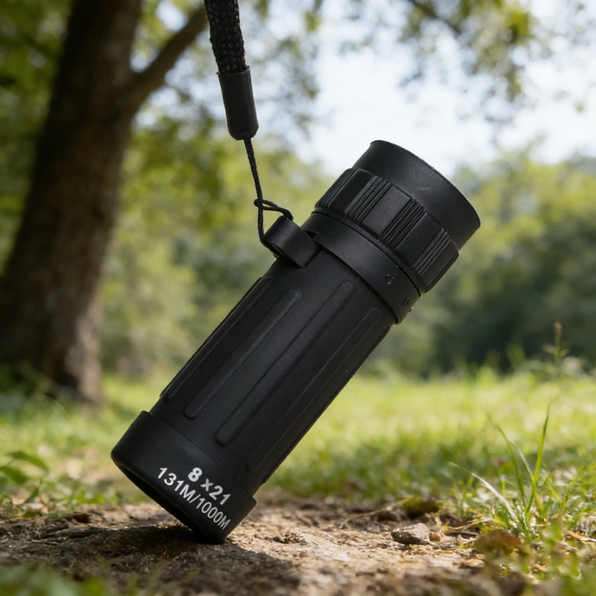 8x21 Mini Monocular Telescope Portable Monocular for Hiking Camping and Travel  Entry-level Pocket Telescope with Carry Pouch
