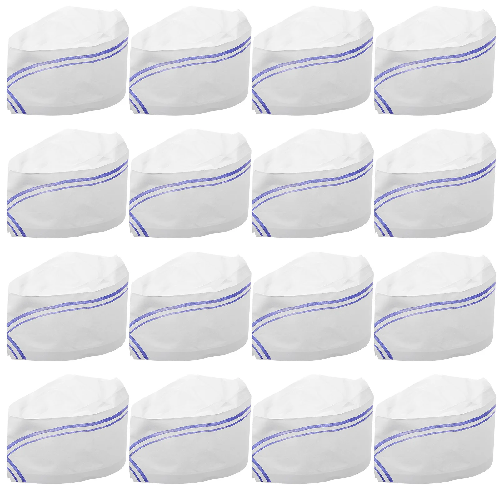 40 Uds. Gorro de Chef desechable, gorro de cocina de papel, duradero, grueso, cómodo, adecuado para hombres y mujeres en restaurante