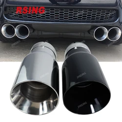 Newest Style Stainless Steel UniversalExhaust System End Pipe+Car Exhaust Tip 1 Piece