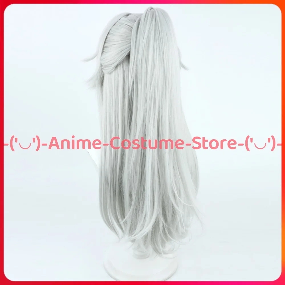 Honkai Star Rail Jing Yuan Cosplay Pruik Paardenstaart Spel Karakter Halloween Carnaval Feestkostuum Pruiken H-Bestendig Synthetisch Haar