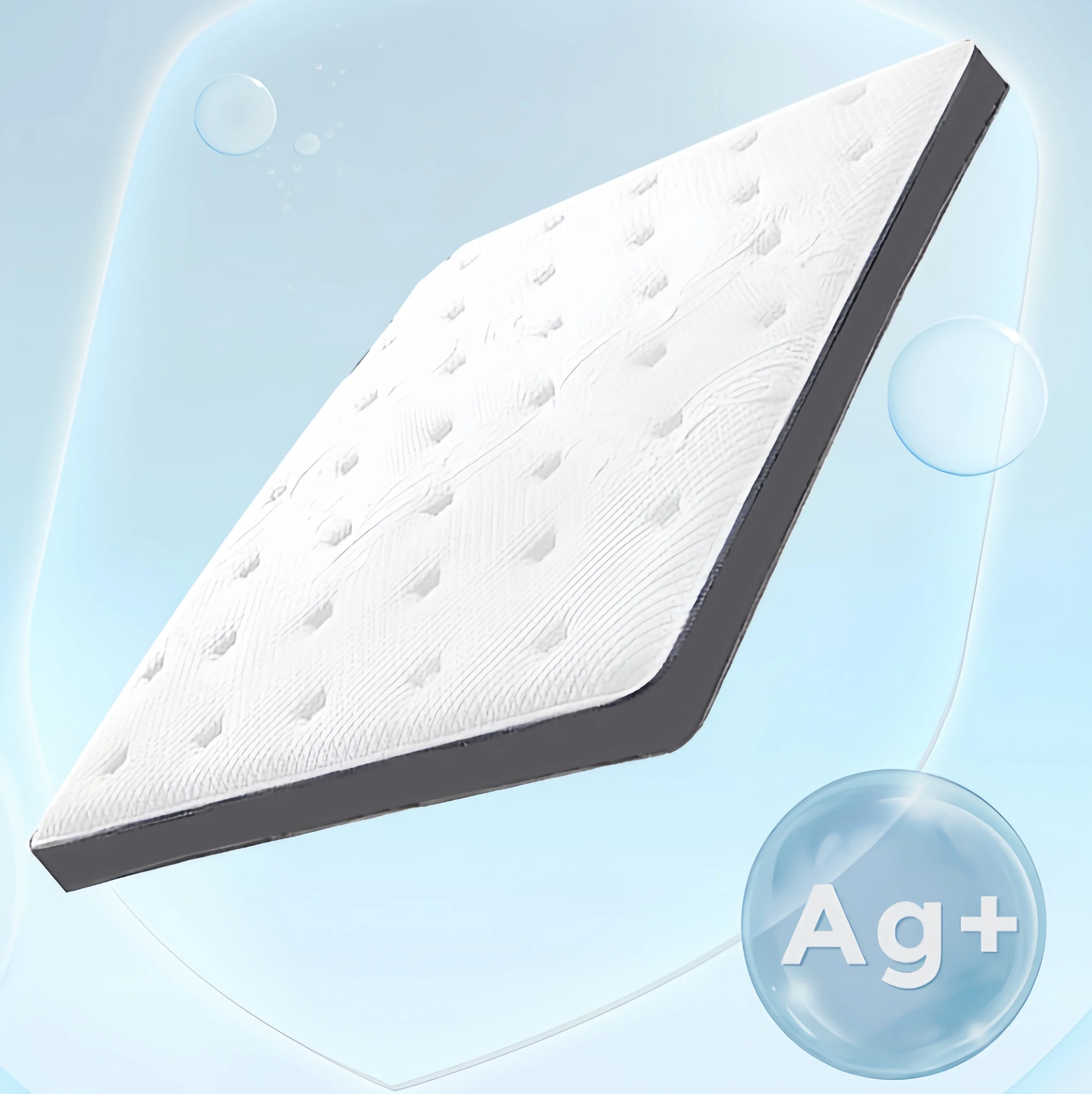 مرتبة من اللاتكس الرغوي قابلة للإزالة على الطراز الحديث، وظيفة تبريد من الجوت البني للأطفال المسنين - لاستخدام غرفة نوم المستشفى #5