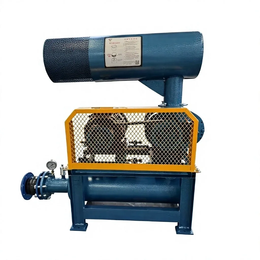 High Pressure High Density Fish Farming Supply  Resistant Roots Blower for Pneumatic Conveying Aeration