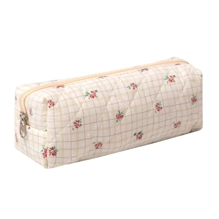 

Pencil Case Office College School Storage Bag Pouch Holder Box Organizer Makeup Pouch Cosmetic Bag Aesthetic Cute Pen Case for