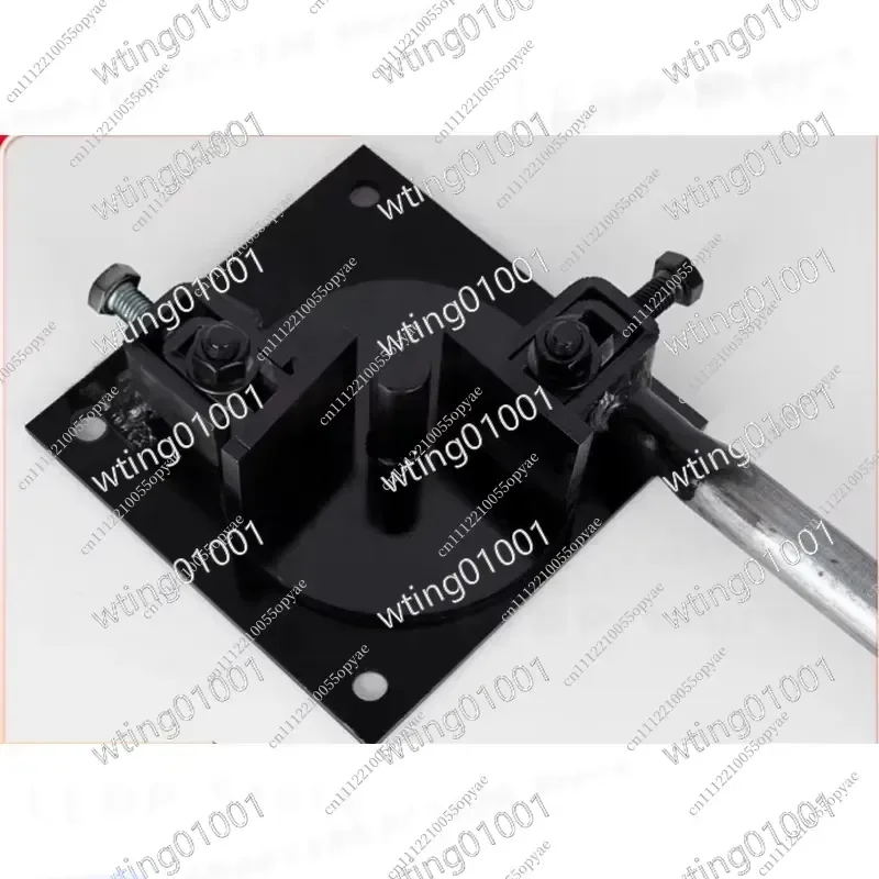 Manual Rebar Bender for Construction Site Steel Bar Stirrup Bending Hand Tool Portable