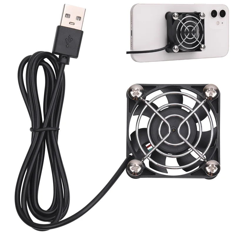 Portable Mobile Phone USB Game Cooler System Cooling Fan Gamepad Holder Stand Radiator For Iphone Xiaomi Huawei Samsung Phone