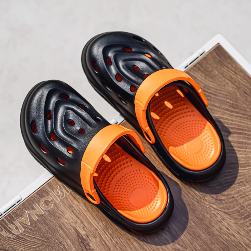 

Summer men's and women's non-slip sandals comfortable EVA light platform men's beach shoes trend plus size slippers