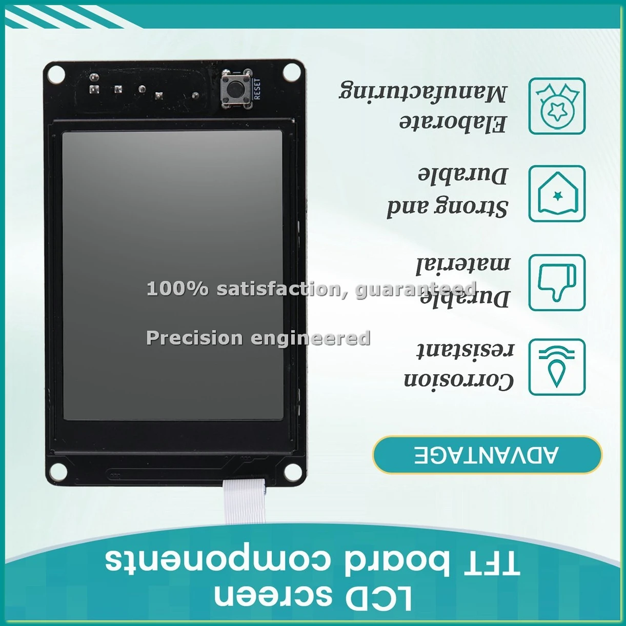 For Printer LCD Screen and TFT Board Easy Installation, High Sensitivity Touch Control for Genius Models-BCBW