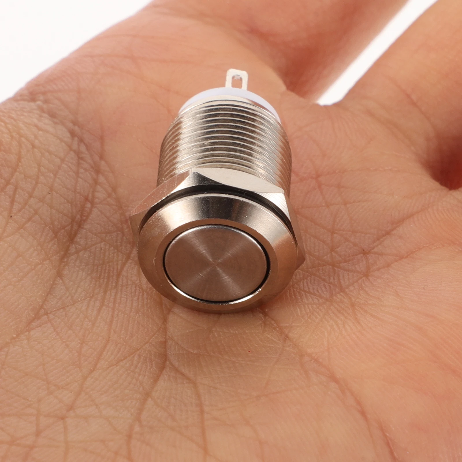 2 Pcs Doorbell Button Replacement Parts Push Lighted for Home Repair Kit Durable Doorbells Buttons Ringer Chime