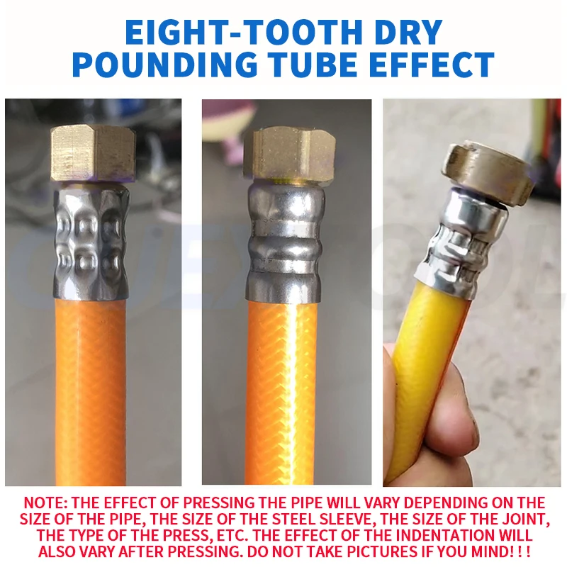 Hose Press Manual Pipe Press Portable Hydraulic Press Spray Agricultural High-pressure Hose Connector Prefastening Machine