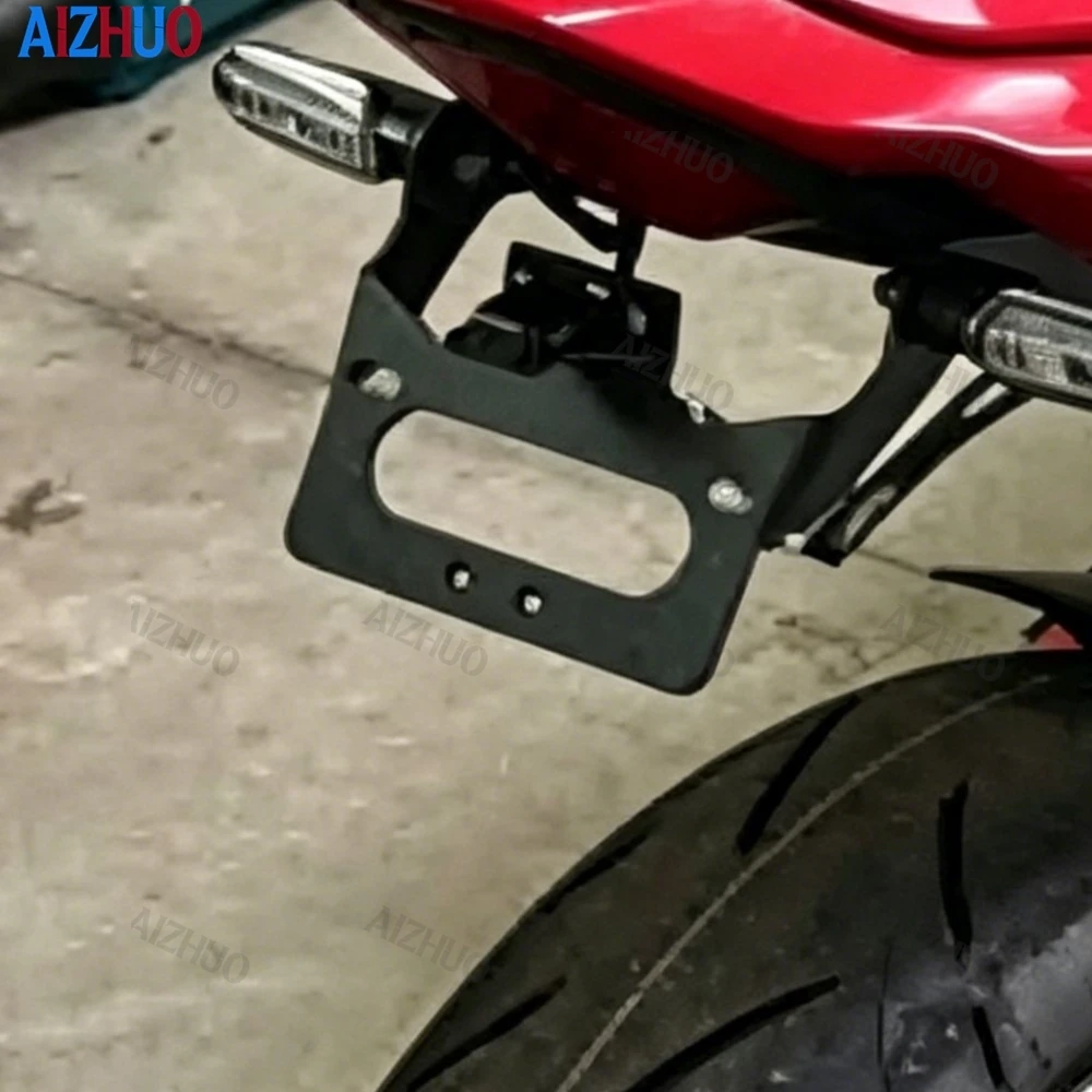 

For Ducati Panigale V4 S SP2 R/Speciale V2 Streetfighter V2 V4 2018-2024 2025 Motorcycle License Plate Holder Frame Bracket Kit