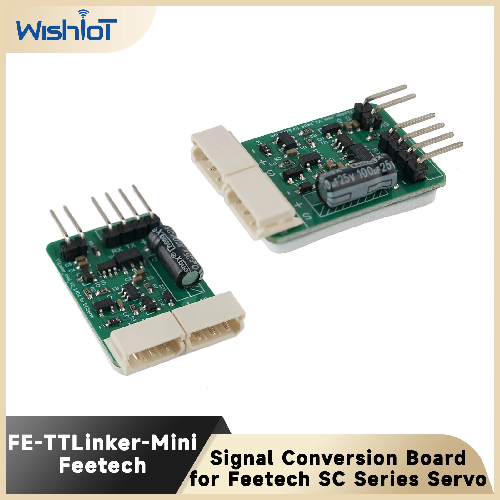 1/2/5PCS Feetech FE-TTLinker-Mini Signal Conversion Board Ard and SCServo Robot Servo Kits for Arduino connect SCServo
