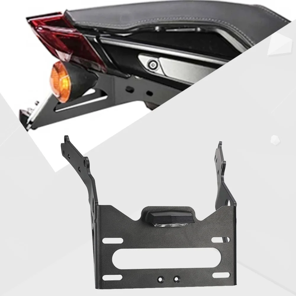 

Motorcycle For Indian FTR1200 FTR 1200 2019 2020 2021 2022 2023 License Plate Holder Bracket Rear Tail Tidy Fender Eliminator