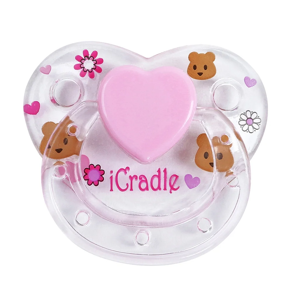 1 Pcs Reborn Doll Supplies Magnet Pacifier Reborns Baby Dolls Accessories Random Color