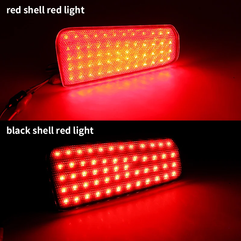

2PCS for Toyota Alphard Vellfire 30 Series 2015 2016 2017 2018 - LED Rear Bumper Light Reflector Brake Lamps Parking Fog Lights