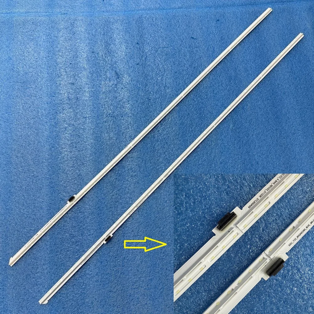 

2 шт./компл. лента светодиодной подсветки для 65QNED80 65QNED80UQA 65QNED80SQA 65QNED80 Y22_65QNED80_BOE_90LED_A B BAR STL650AS9