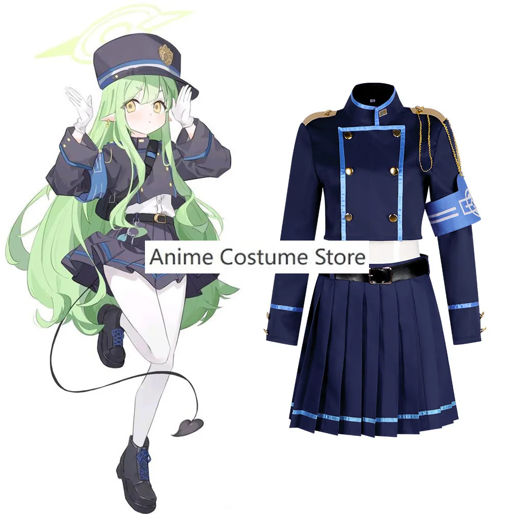 Jogo Anime Azul Arquivo Tachibana Hikari Tachibana Nozomi Traje Cosplay, Os Gêmeos Uniforme Escolar, Mulher Sexy Saia Linda