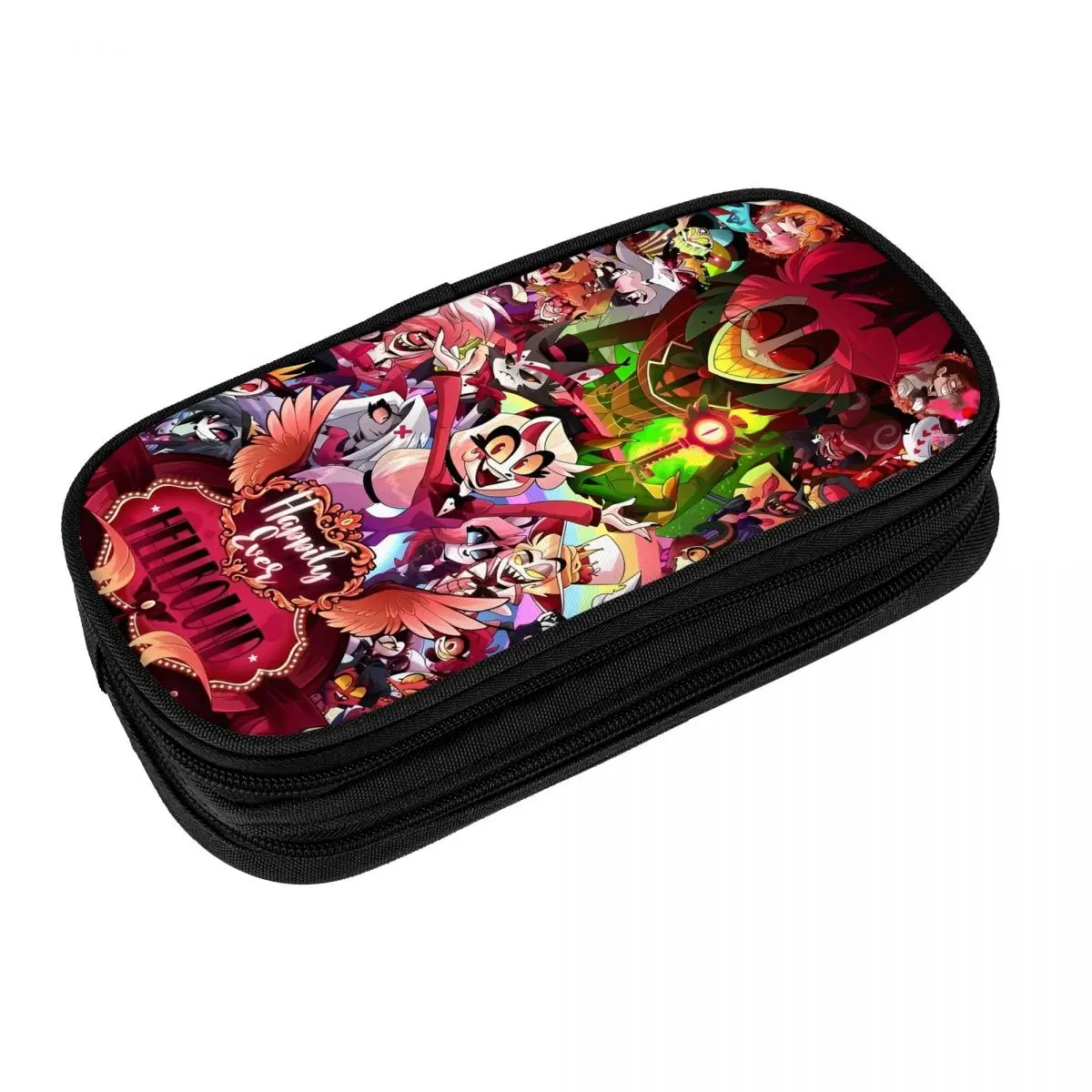 Anime Helluva Boss Pencil Cases Classic Pen Bag Kids Large Storage School Supplies Gift Pencilcases