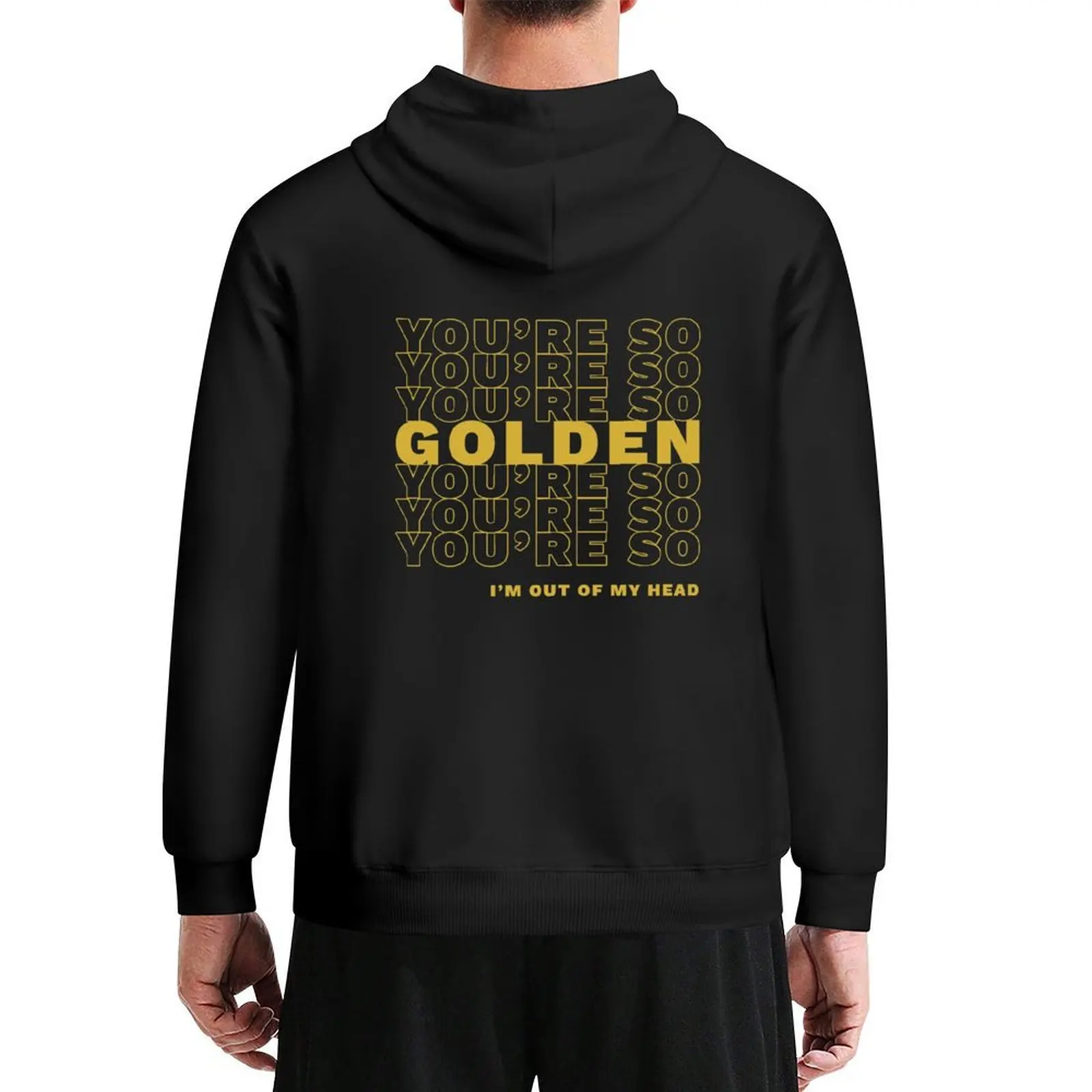 

Golden Hoodie men's clothing korean autumn clothes men wear winter clothes hoodies for men