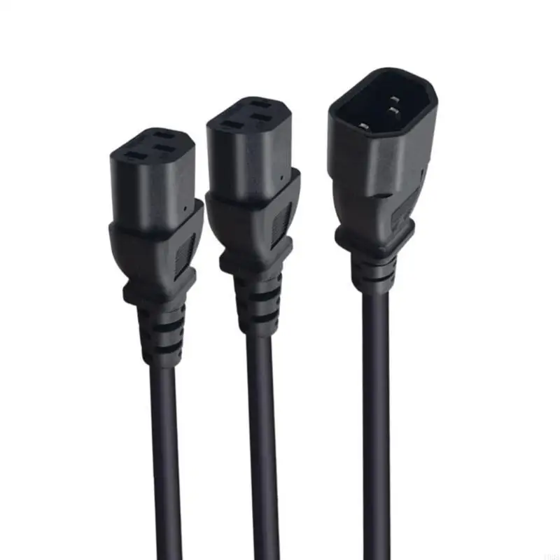 193A US IEC320 C14 to 2xC13 Power Cable US Standard 3pin IEC320 C14 to 2Pcs C13 Cord