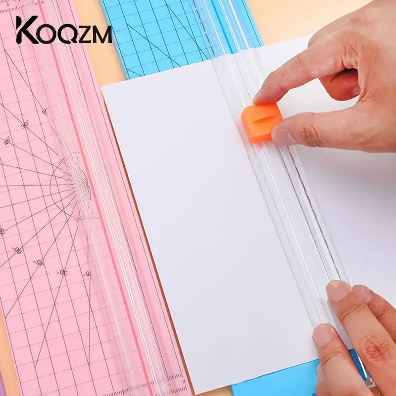 1Pcs A4 Paper Cutter Precision Paper Photo Trimmers Cutter Scrapbook Trimmer Lightweight Cutting Mat Machine for Office School