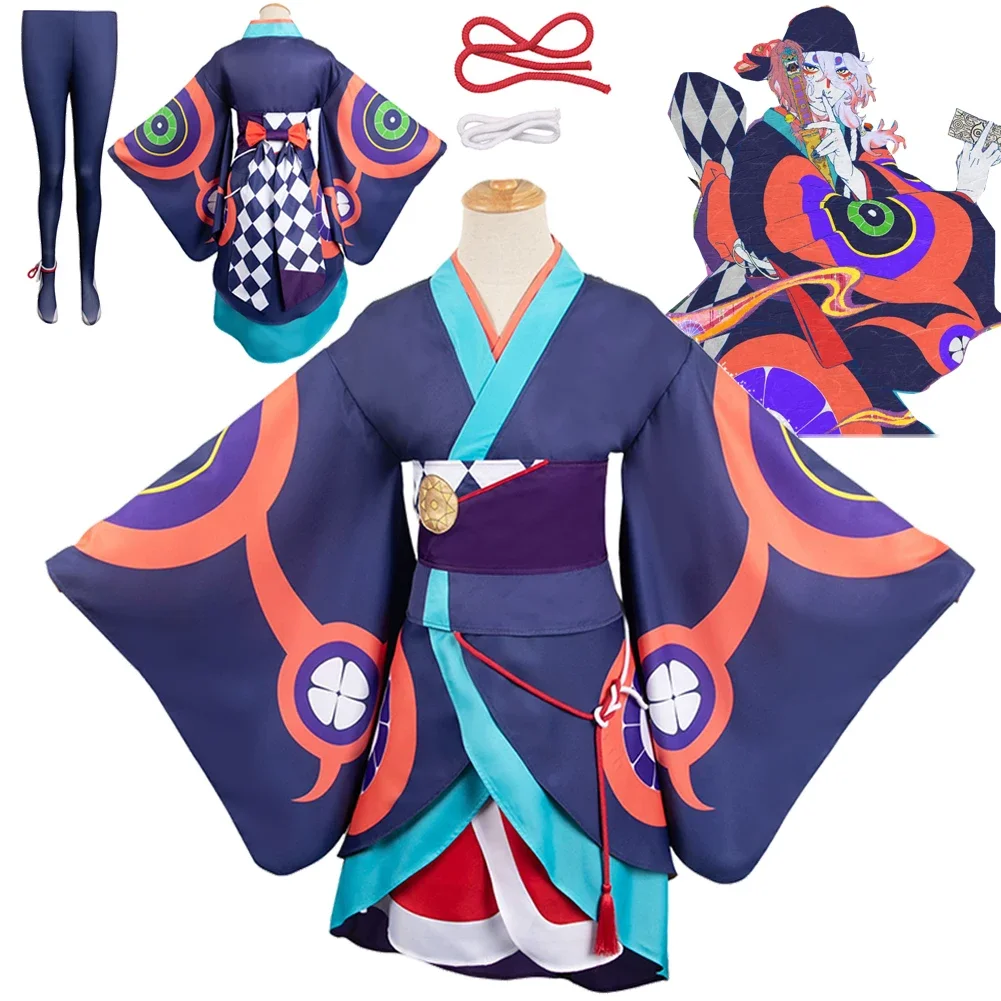 

Kusuriuri Cosplay Fantasy Kimono Clothing Anime Mononokes Costume Disguise Adult Men Roleplay Fantasia Outfits Male Halloween