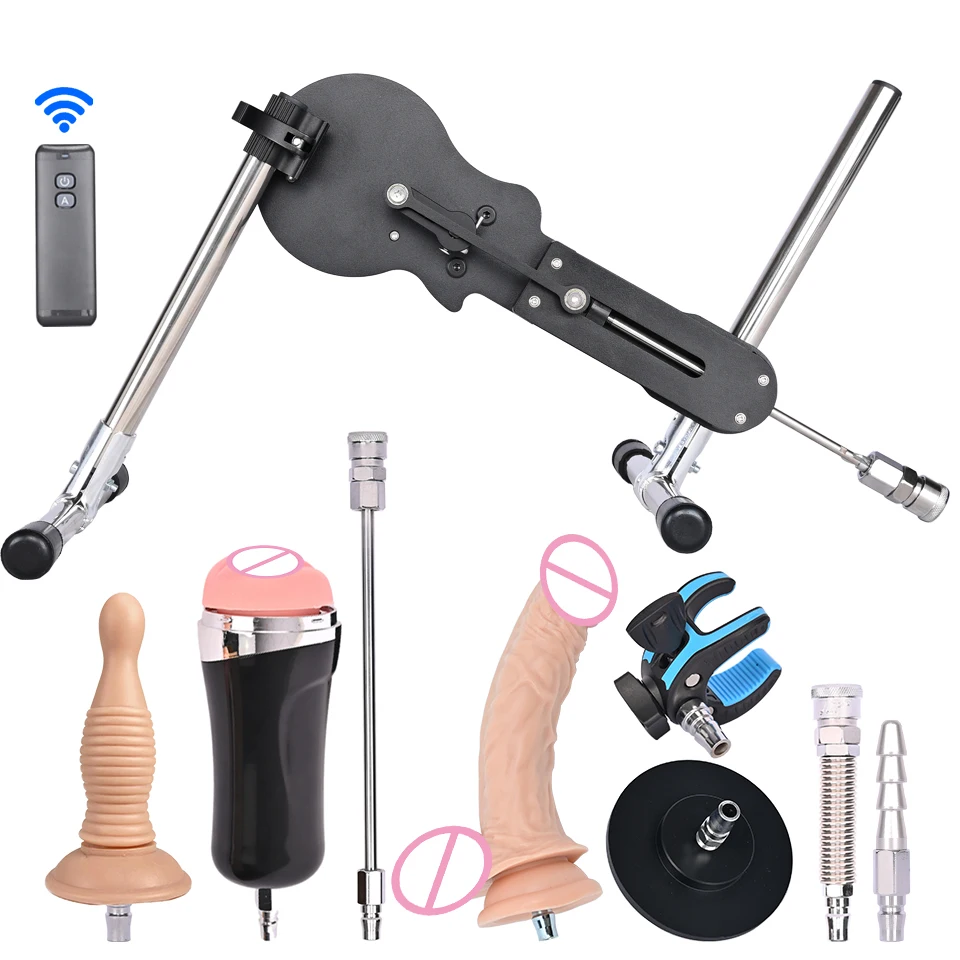 

VAZEEK Sex Machine for Women and Men with Dildo Attachment Wireless Telescopic Masturbation Machine 72W Power Adult Sex Toy