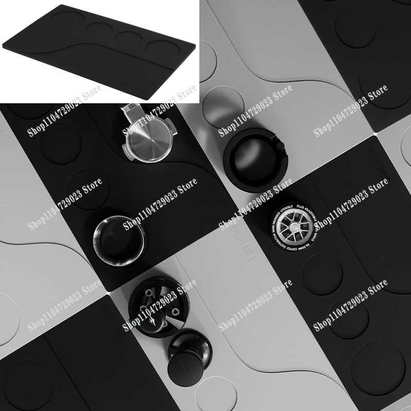 

Kitchen Bar Work Mat Coffee Machine Handle Silicone Filling Powder Mat Storage Powder Hammer Mat