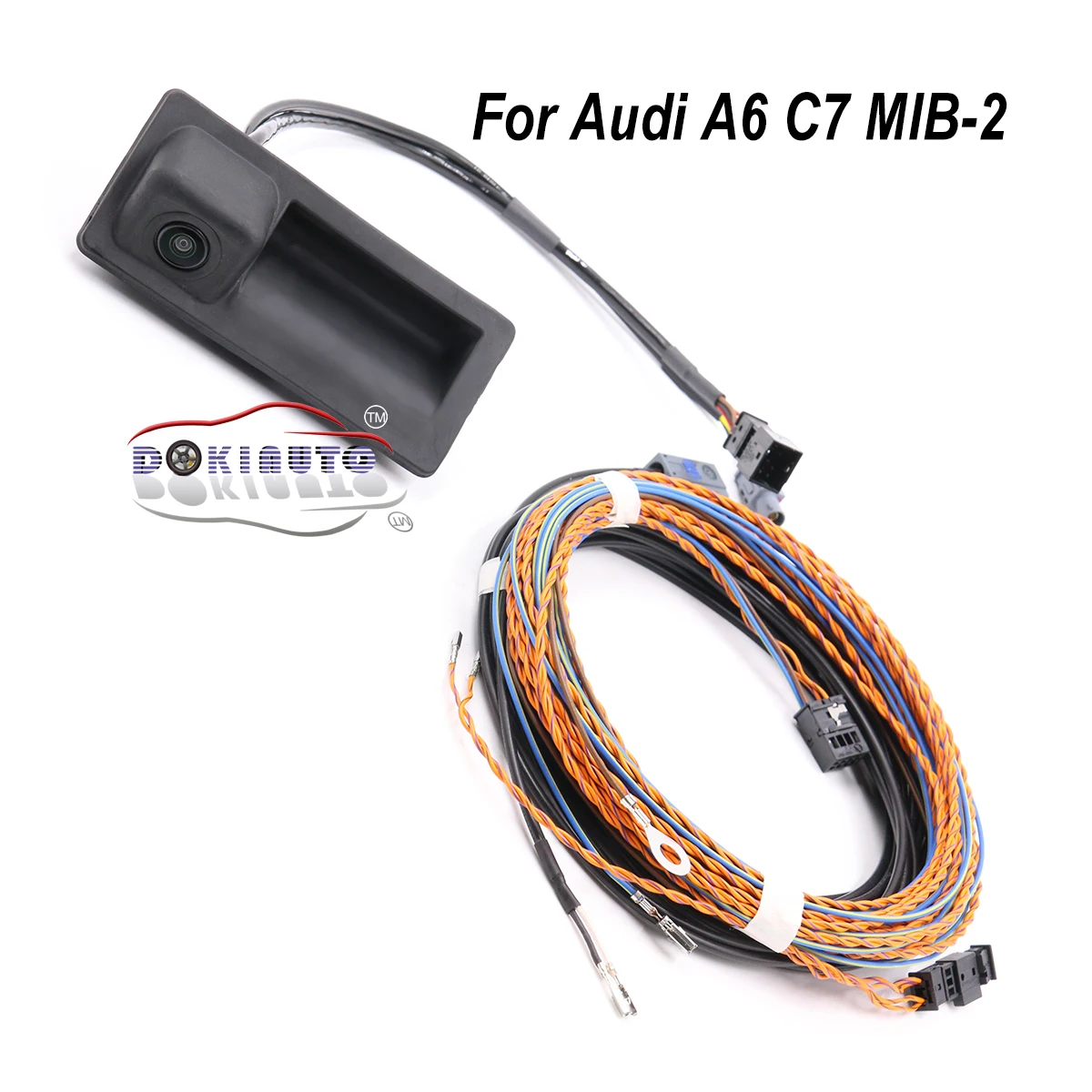 4G0827566A Rear View Camera Trunk handle with Trajectory Trace For Audi A6 A7 C7 MIB 2 UNIT 4G0 827 566 A