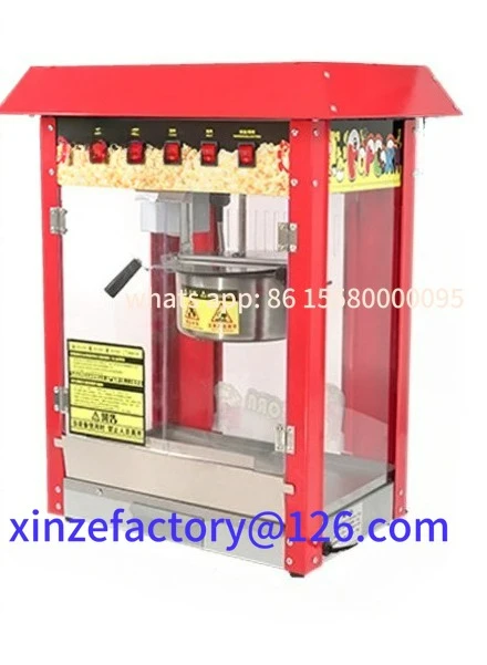 تخصيص المصنع مباشرة الكهربائية التلقائي صانع الفشار آلة صنع الفشار آلة تجارية