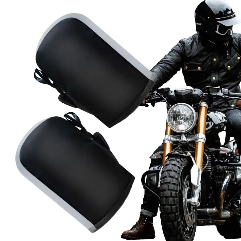 

New electric motorcycle handlebar cover Handlebar Mitts Motorcycle Winter Hand Warmer Muffs for ATVs Motorcycles Snowmobiles