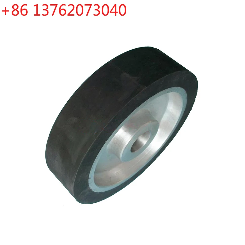 

150*50*24/25/28mm/32mm Aluminum Rubber Flat Wheel for Abrasive Belt Machine Grinding Polishing Wheel