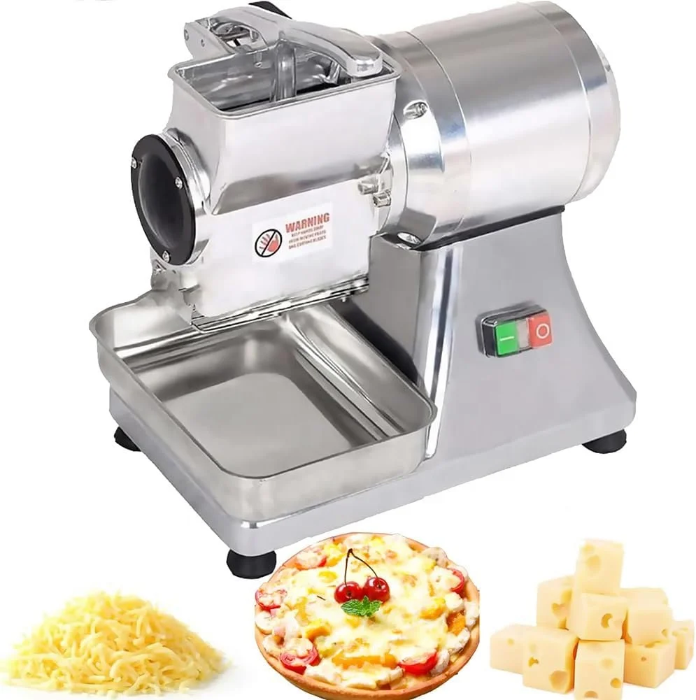 Commercial Dry Cheese Grater Bread Shredder Powder Mozzarella Cheese Making Machine view 3