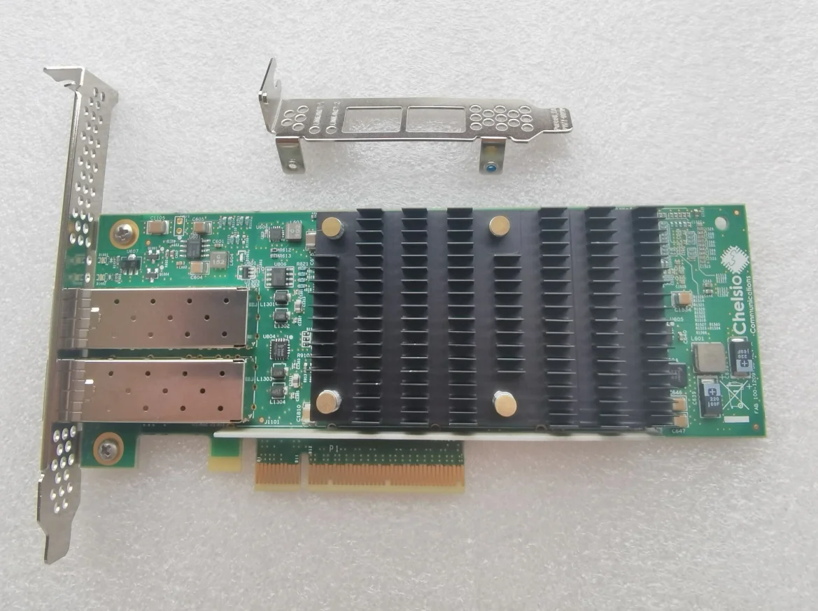 network card for Chelsio Dualport Netzwerkkarte PCIe 25Gbit T6225-CR card