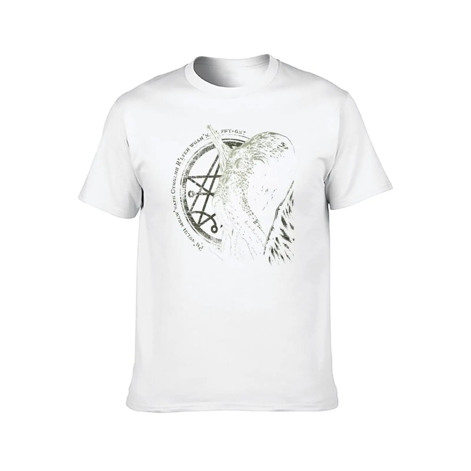 Dread Cthulhu - Chant - Lovecraft T-Shirt t shirt man cotton t shirts for man cotton funny T-Shirt