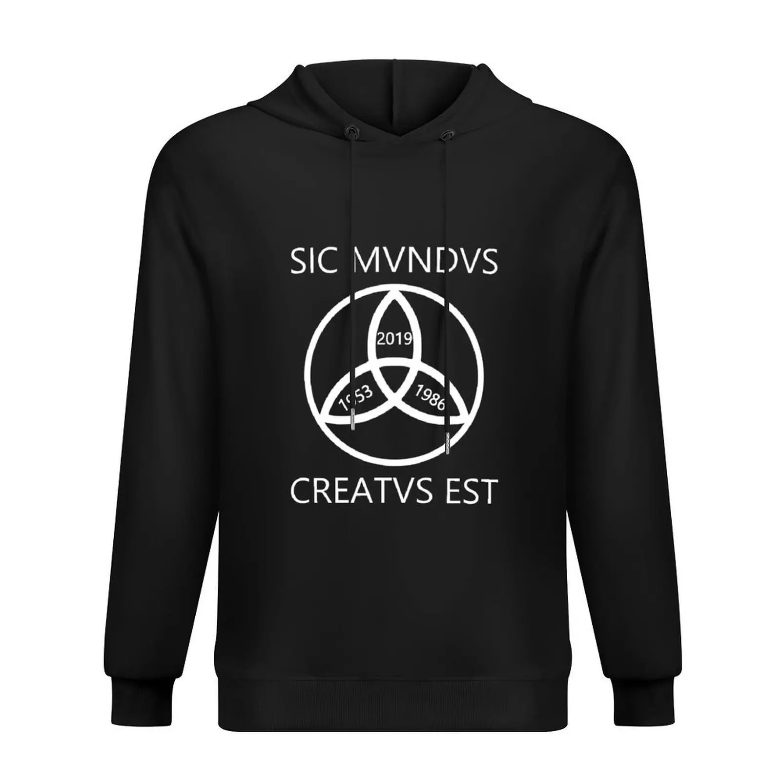 

Sic Mundus Creatus Est Dark Hoodie blouse autumn aesthetic clothing men's coat hoodie graphic