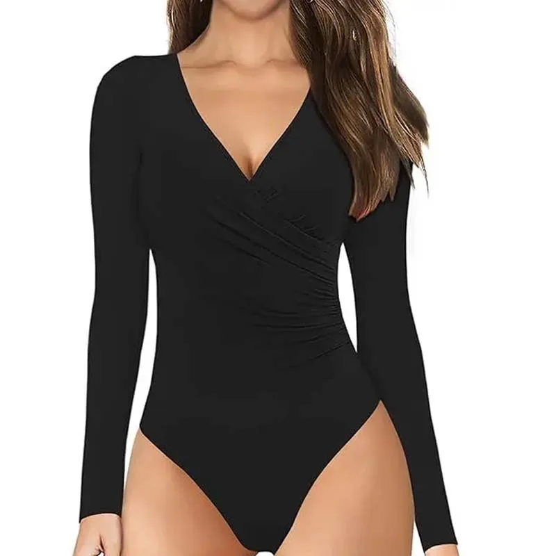 Slim Fit Versatile Jumpsuit European American Fashionable Sexy Bottom Top Tight Fitting New Hot Selling