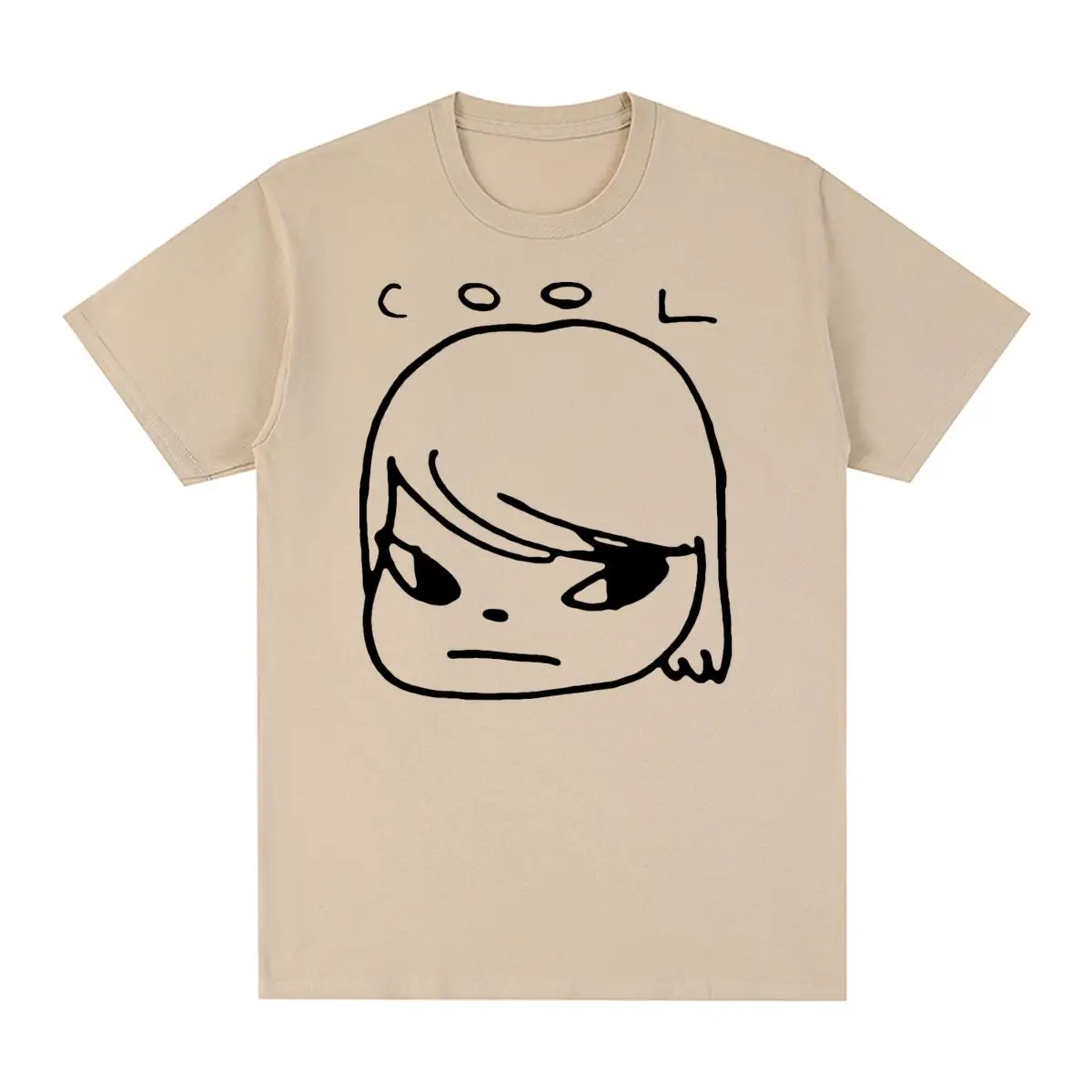 Yoshitomo Nara Cool Vintage T-shirt Japan Art cartoon Cotton Men T shirt New Tee Tshirt Womens Tops