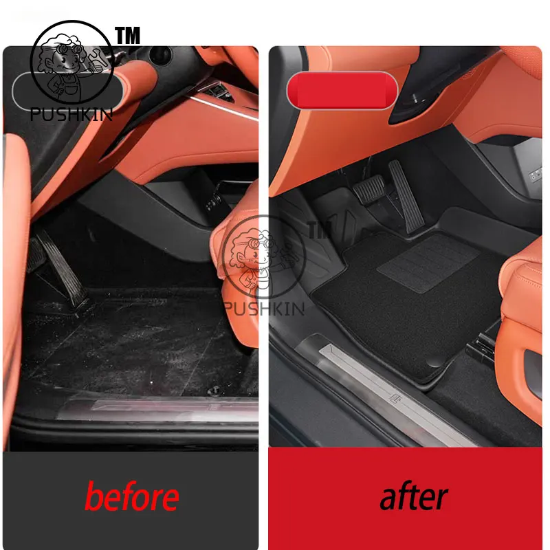 RHD LHDFor BYD Sealion 8 Tang L BYD ATTO 8  2026 TPE Floor Mats Dirt-resistant Foot Carpet Floor Cover Auto Interior Accessories