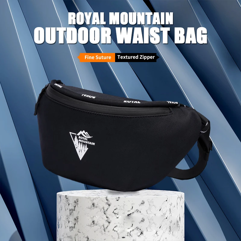 

Outdoor Sports Travel Waist Bag Zipper Shoulder Bag Men's and Women's Climb Camping Waterproof Fashion Sling Chest Hip Bum Bag