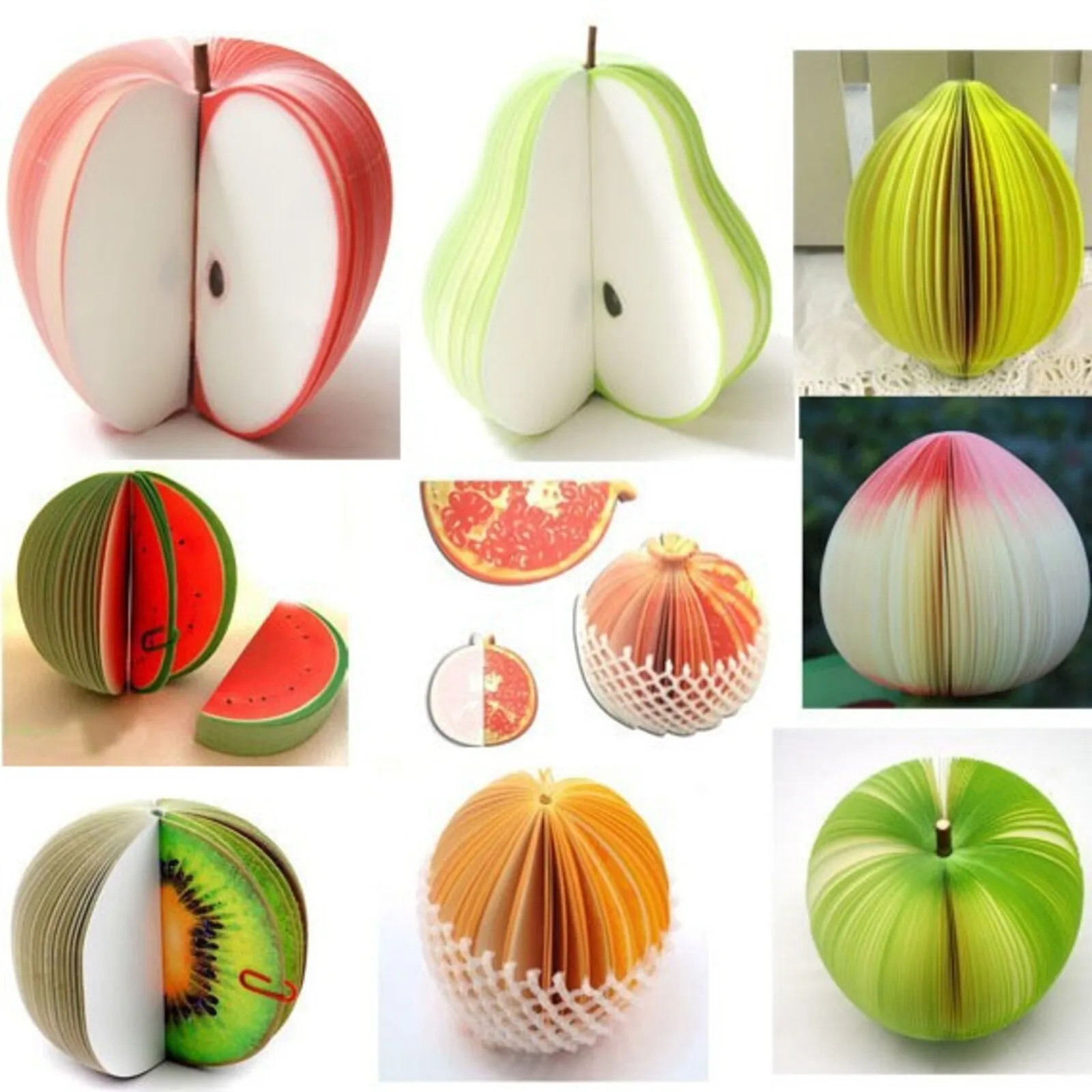 

Cute Sticky Notes Fruit Shape Memo Pads Table Decor Post Notepads Creative DIY Memo Pads Notepads Suitable For Daily Note-taking
