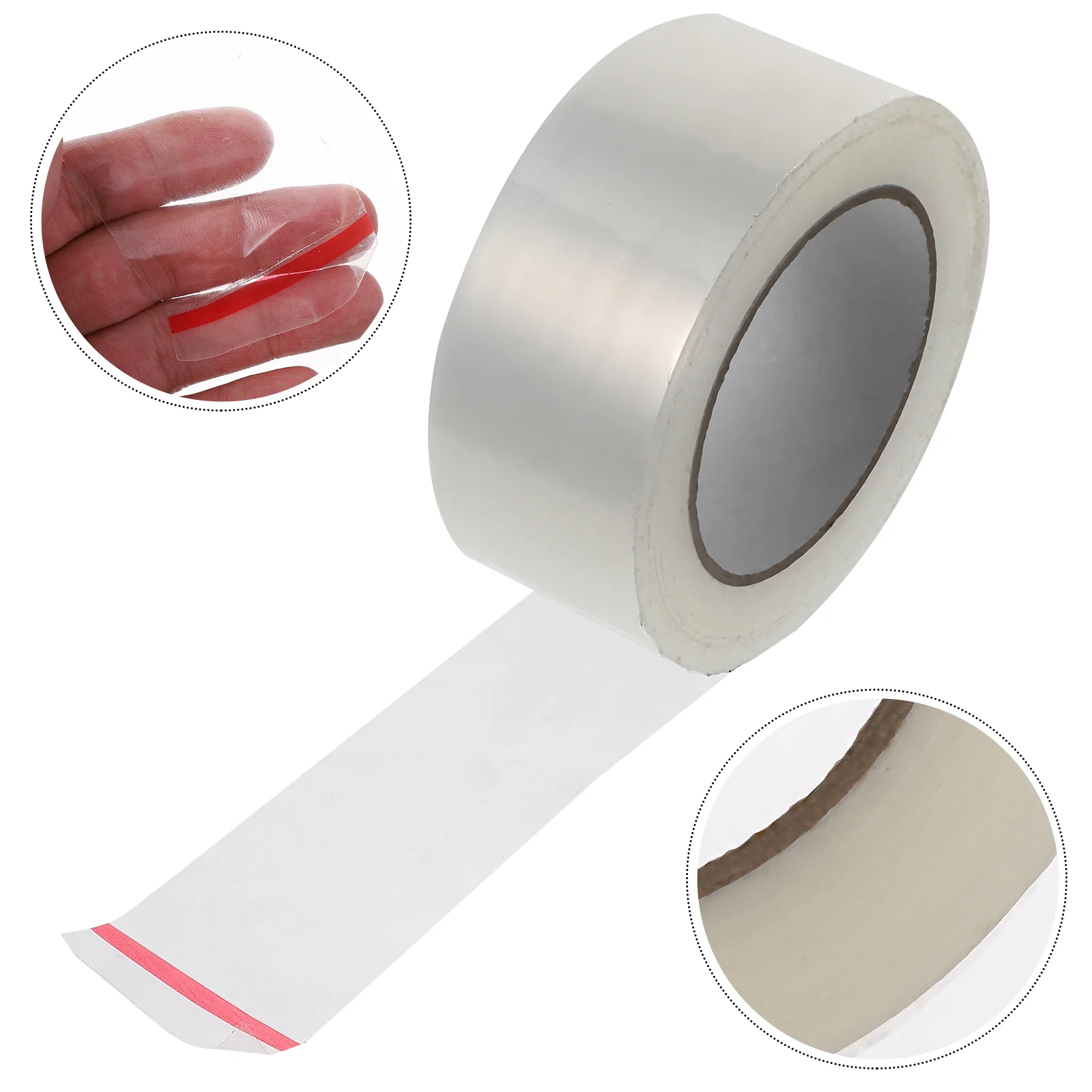 

Silent Tape Transparent Clear Magnetic Poster Packaging High Viscosity The Pet Adhesive