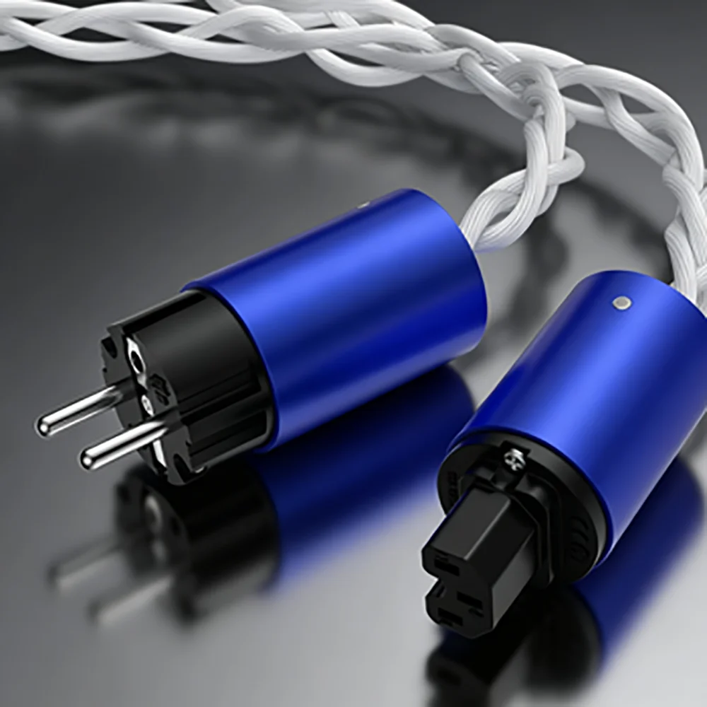 Audiocrast EU US AU Plug Audio-Stromkabel 5N OCC Einkristall-Kupfer für HIFI DAC-Verstärker – Detail 2