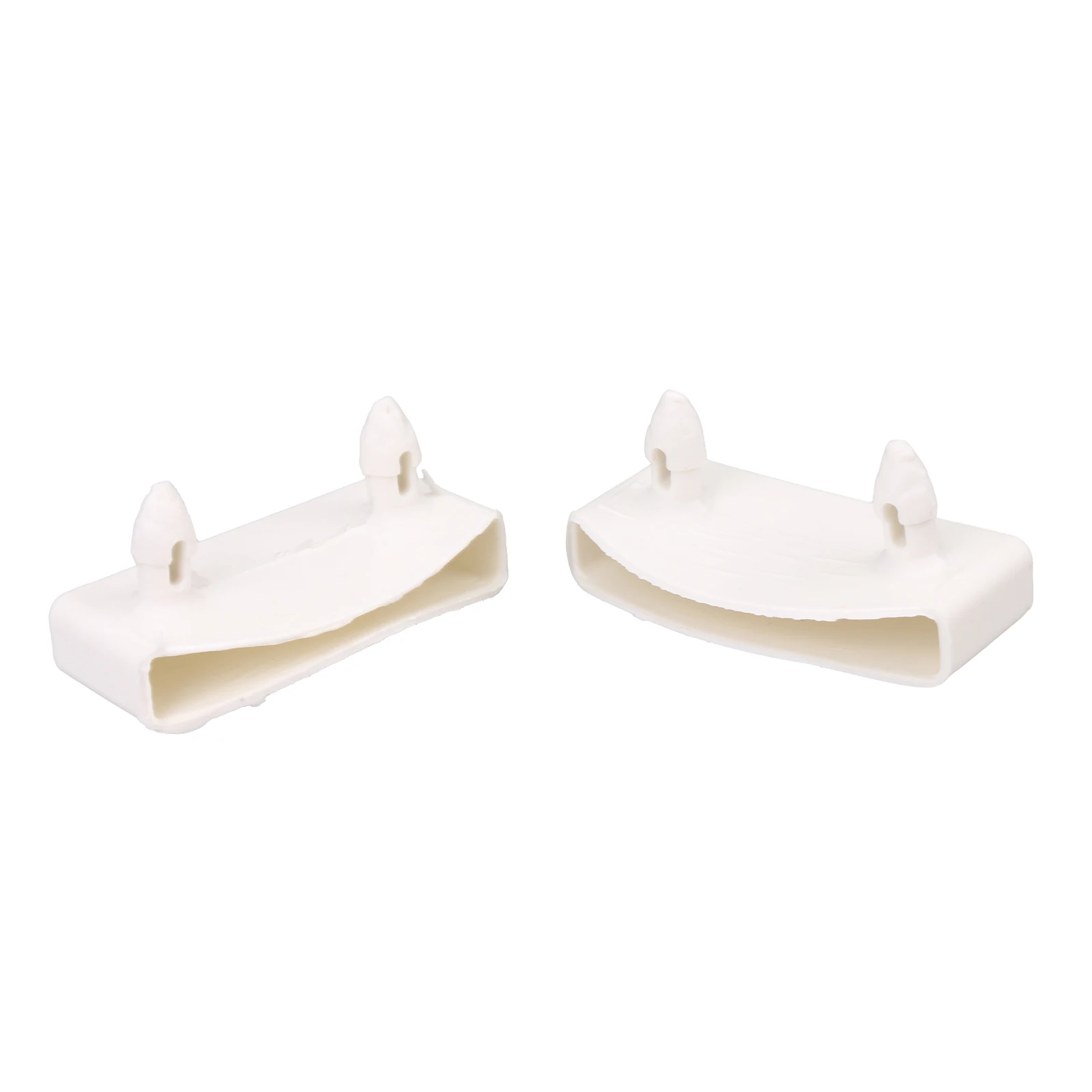 30PCS Inner Length 55mm White Plastic Bed Slat Single End Holder for Bed