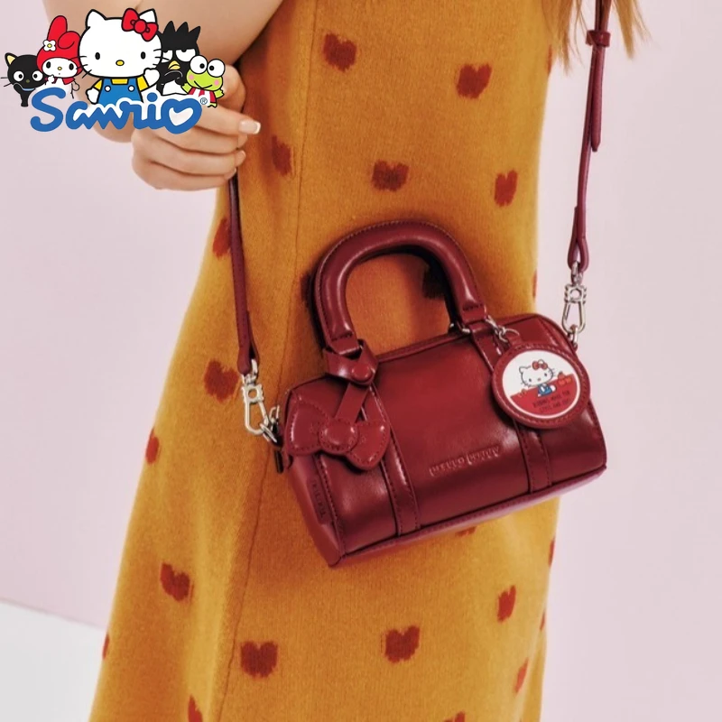  Hello Kitty New Mini Women's Handbag Luxury Brand Original Mini Women's Shoulder Messenger Bag Fashion Mini Women's Bag