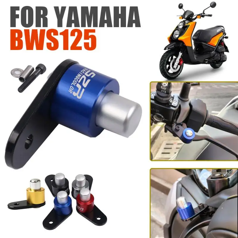 Dla Yamaha BWS125 BWS 125. Akcesoria motocyklowe Przełącznik hamulca postojowego Półautomatyczna blokada sterowania Dźwignia sprzęgła Rampa Hamowanie Stop — zdjęcie 2