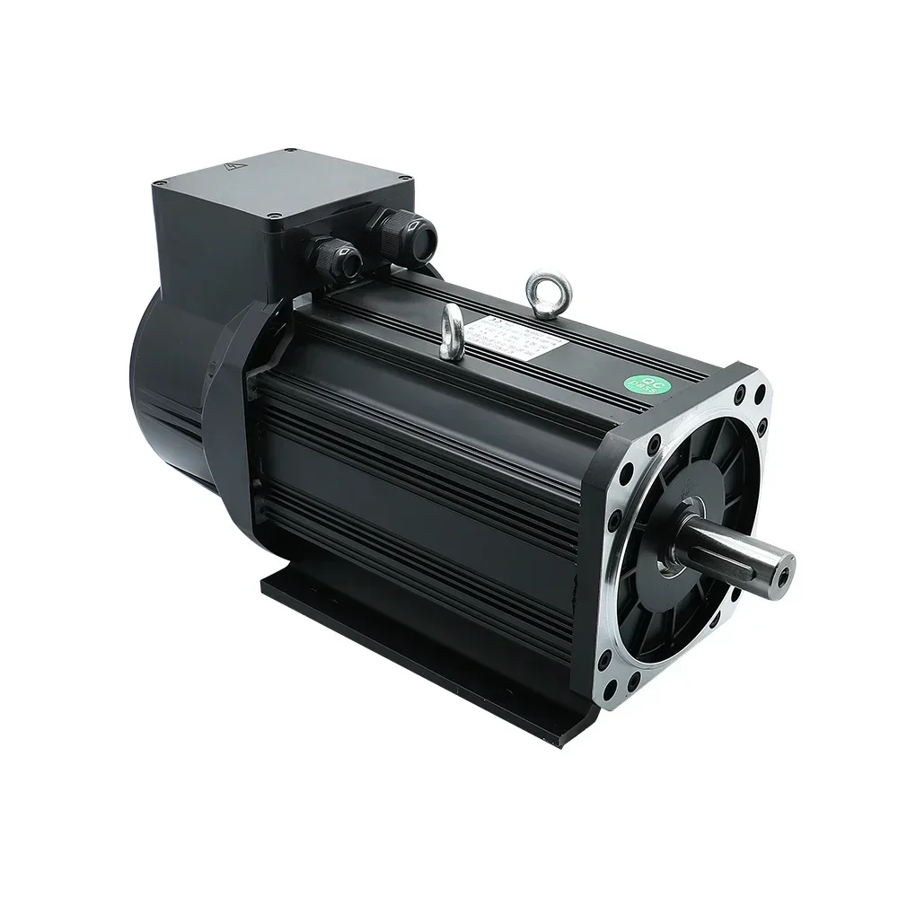 

Wholesale Price HLTNC AC Servo Spindle Motor With Driver Kit 3.7KW 5.5KW 7.5KW 380V 3phase 6000 8000 RPM With Resistan CNC Engra