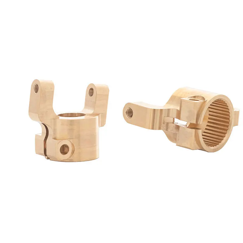 

1/10 Scale Simulation Rock Crawler Axial SCX10 II 90046 90047 Brass Weight, Front Steering C-Hub